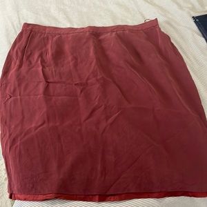 Rena Rowan for saville 100%silk skirt